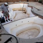 Columbia South Carolina pool step repair
